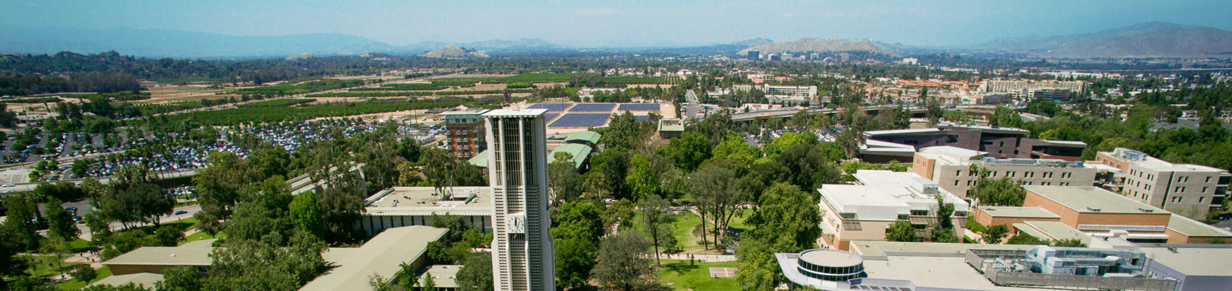 UCR Campus Aerial View